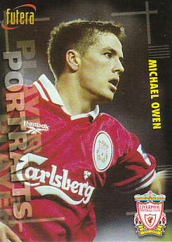 Michael Owen Liverpool 1998 Futera Fans' Selection #41